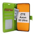 Crazy Horse Wallet ZTE Axon 30 Ultra 5G (Grön)