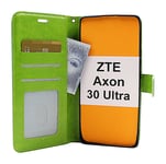billigamobilskydd.se Crazy Horse Wallet ZTE Axon 30 Ultra 5G (Grön) 40869