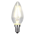 LED lampa E14 C35 Clear 150-470lm 2700K (Effekt: 1,5W - 150 lumen)