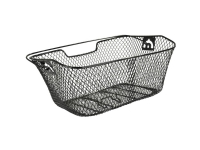 FISCHER bicycle pannier rack, close-meshed, bicycle basket/bag