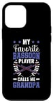 Coque pour iPhone 12 mini Basson Player Calls Me Dad Funny Musician Music Graphic