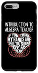 iPhone 7 Plus/8 Plus I Train Introduction To Algebra Super Heroes - Teacher Graph Case