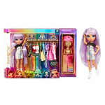 Rainbow High Fashion Studio - Exclusive Doll With Clothing, Accessories & 2 Sparkly Wigs - Create 300+ Looks