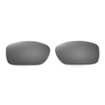 Walleva Titanium Non-Polarized Replacement Lenses for Oakley TwoFace Sunglasses