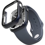 Cygnett EagleShield Case with Screen Protector for Apple Watch 7 45mm (Black)