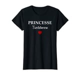 Womens Tunisie Je suis une princesse Tunisienne T-Shirt