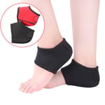 Foot Ankle Pads Cushion Plantar Fasciitis Pain Relief Heel Black S