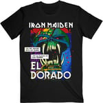Iron Maiden Unisex Adult El Dorado T-Shirt - L