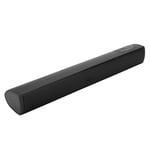 Byged Audio Performance Soundbar, Wired Speaker, Plastic Material USB Interface for Bedroom Notebook Living Room for PC(black)