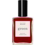 manucurist Paris Naglar Nail Polish Grön Red Velvet 15 ml (10.867,00 kr / 1 l)