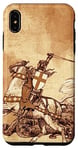 Coque pour iPhone XS Max Chevalier médiéval Dragon Slayer Renaissance Moyen Âge