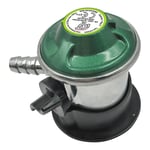 Regulator for gassflasker 29mbar click-on, Ø10-12 mm slange