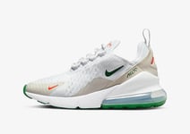 NIKE AIR MAX 270 GS SIZE UK 4.5 EUR 37.5 (DX3063 100)