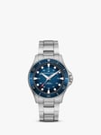 Hamilton H82505140 Men's Khaki Automatic Bracelet Strap Watch, Silver/Blue