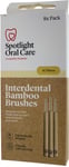 Spotlight Oral Care Bamboo Interdental Brushes 0.7mm 8 Pack