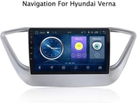 QWEAS Android 8.1 Car Stereo GPS Navigation system for Hyundai Verna Solaris 2017 9 Inch Full Touch Screen Multimedia Player Radio BT FM AM DAB USB SWC