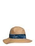 Straw Fedora Accessories Headwear Straw Hats Beige Lauren Ralph Lauren