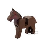 LEGO Animals Mini Figure - Brown Horse With Black Mane
