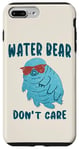 Coque pour iPhone 7 Plus/8 Plus Water Bear Don't Care Tardigrade Funny Microbiology
