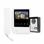 4.3'' Colour Video Door Bell Intercom with IR Camera & Electric Lock Supported