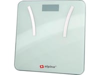 Alpina - Smart badrumsvåg med app för att övervaka 180 kg
