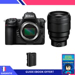 Nikon Z8 + Z 85mm f/1.2 S + 1 Nikon EN-EL15c + Ebook 'Devenez Un Super Photographe' - Hybride Nikon