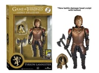 GAME OF THRONES SDCC EXCLUSIVE TYRION LANNISTER BATTLE HELMET 4" FIGURE LEGACY