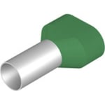 50 st Genomföring Isolerad dubbel 16 mm² grön H16/29 (50) (W)