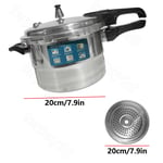 Pressure Cooker 3 5 Litre Home Duel Handle aluminum Kitchen Catering Cookware