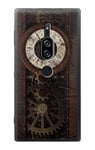 Steampunk Clock Gears Case Cover For Sony Xperia XZ2 Premium