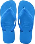 Havaianas Brasil Logo, Unisex Adults' Flip Flops, NAVY BLUE, 11M/12W UK Unisex Top Flip Flops, Navy Blue, 11/12 UK