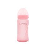 Everyday Baby Nappflaska I Glas Healthy+ Rose Pink 240 ml 1-pack