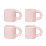 HEM - Bronto Espresso Cup (Set of 4) - Pink - Espressokoppar