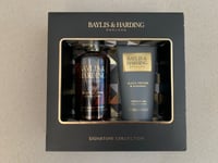 Baylis & Harding Black Pepper Ginseng Gift Set Hair Body Wash & Shower Gel BNIB
