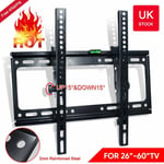 TV Wall Mount Bracket Shelf Tilt Swivel Flat Plasma Ultra Slim LCD 26-60" Inch