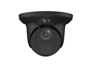 Noctis Pro 5MP External IP ONVIF Network CCTV Turret Camera With Starlight Technology 30m IR, 2.8mm Fixed Lens and Built in MIC - Black