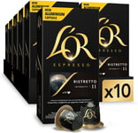 L'OR Espresso Ristretto Intensity 11 - Nespresso* Compatible Aluminium Coffee Ca