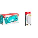 Nintendo Switch Lite - Turquoise + Lite Carrying Case and Screen Protector