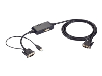 Black Box Single Link DVI Splitter Cable - Videosplitter - 2 x DVI