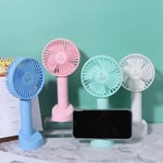 Portable Hand Held Cooling Mini Fan Usb Rechargeable Water Spray White