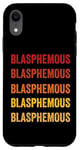 Coque pour iPhone XR Définition blasphématoire, blasphématoire