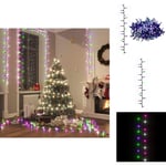 Julbelysning - Living Kompakt ljusslinga med 1000 LED flerfärgad pastell 25 m PVC
