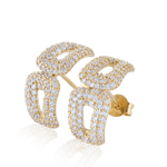 Gynning Jewelry Classy Big Örhängen (Guld)