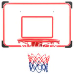 vidaXL Basketkorg 5 delar väggmonterad 80353