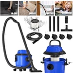 Electric Wet & Dry Vacuum Cleaner Canister Cylinder Hoover Stainless Steel Tank