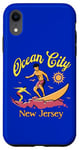 iPhone XR New Jersey Surfer Ocean City NJ Surfing Beach Vacation Case
