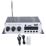 USB Minneskort Digital Spelare FM Bluetooth 4.2 Bil Power HiFi Stereo Ljudförstärkare
