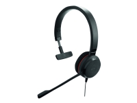 Jabra Evolve 30 II UC Mono - Headset - på örat - kabelansluten - USB, 3,5 mm kontakt