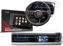 Grizzglass Folia Matowa Grizzglass Cardisplay Protection Do Porsche Cayenne 3 12,3" + 10,9" 2023-2024 [2W1]