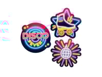 Disco Fever Dekorationer